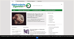 Desktop Screenshot of elektronische-zigaretten.net