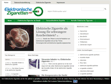 Tablet Screenshot of elektronische-zigaretten.net